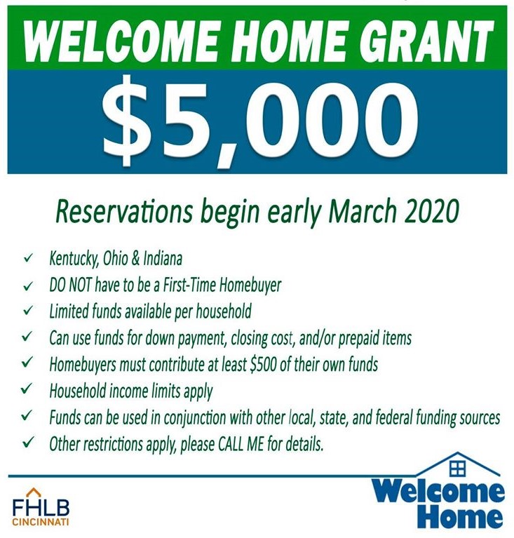 5000 grant welcome home